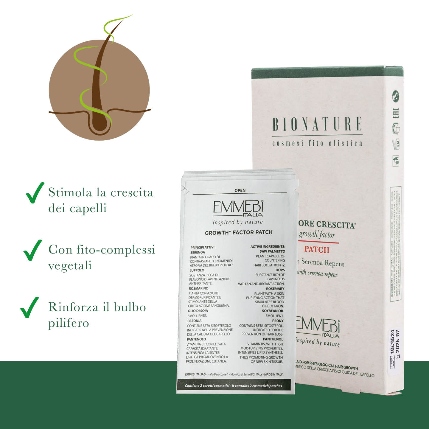 Perdita di capelli: i cerotti e la loro tecnologia innovativa